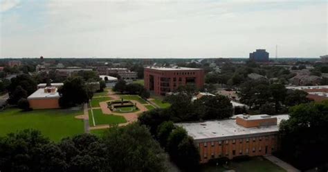 Hampton University, Virginia, Aerial View, Harvey Library | Hampton ...