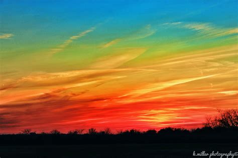 Rainbow Sunset | Sunset nature, Magical sky, Rainbow sunset