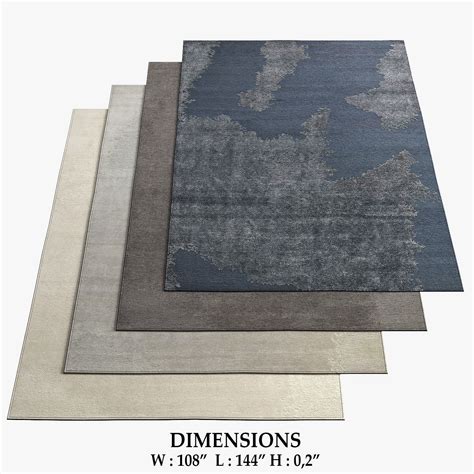 3D model Restoration Hardware Rugs 54 | CGTrader