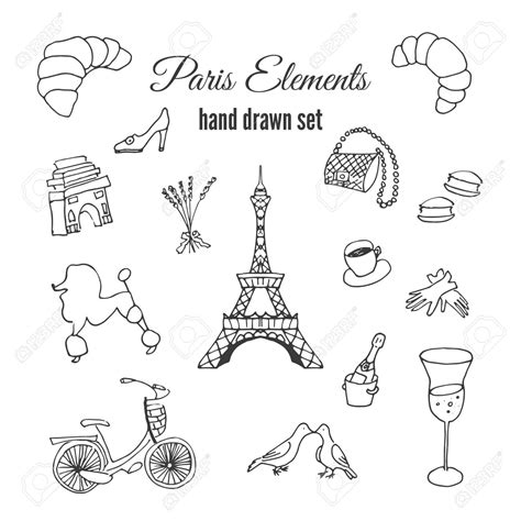 Paris Eiffel Tower Drawing Easy at GetDrawings | Free download