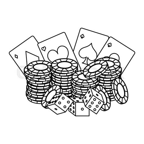 Poker Chips Drawing at PaintingValley.com | Explore collection of Poker Chips Drawing