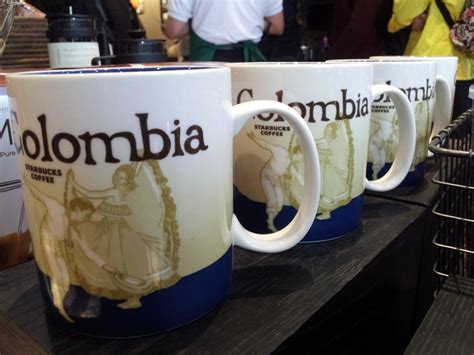 Coffee cups at Starbucks Colombia | Flavors of Bogota