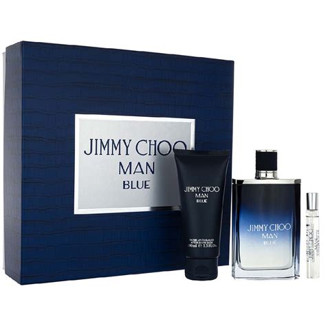 Jimmy Choo Man Blue Eau De Toilette Gift Set For Men – FridayCharm.com