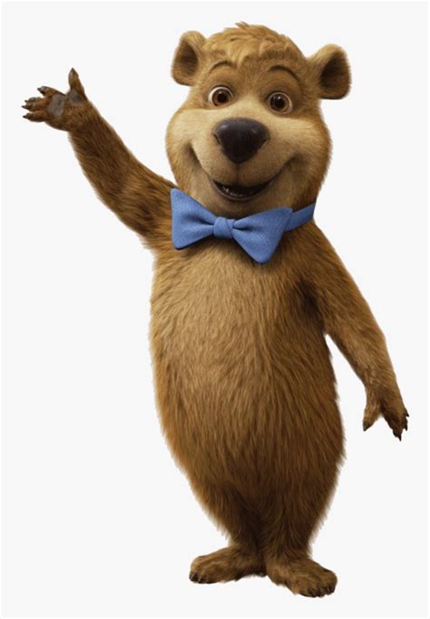 Yogi Bear Waving Png Image - Boo Boo Yogi Bear Movie, Transparent Png - kindpng