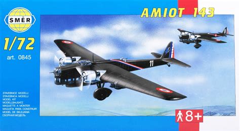 Amiot 143, WW2 French Bomber (1/72 model kit) - Walmart.com