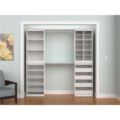 Modular Storage 68.76" W - 78" W Closet System | Closet system, Modular storage, Modular closets