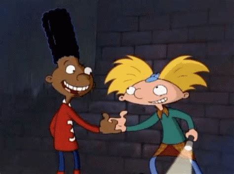 Hey Arnold And Gerald Thumbs Up Kid GIF | GIFDB.com