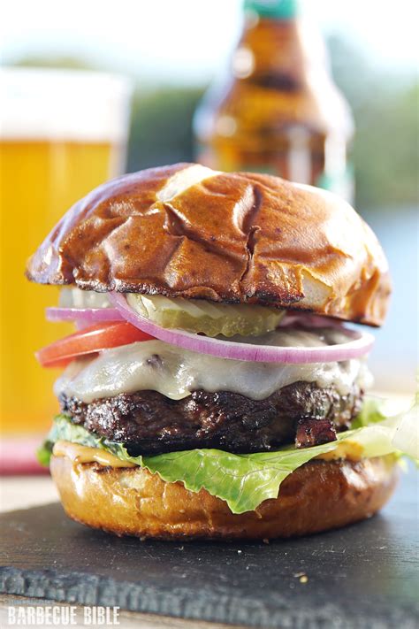 Smoky Brisket Burgers Recipe - Barbecuebible.com