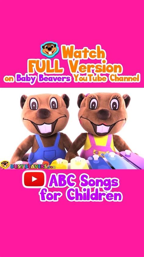 Sing ABC Song & Learn to Write the Alphabet A to Z with Busy Beavers Full version available on ...