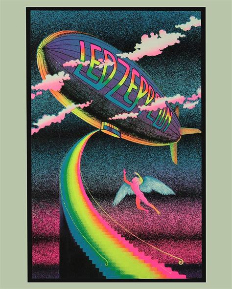 Led Zeppelin Poster Stairway to Heaven Classic Rock Band - Etsy