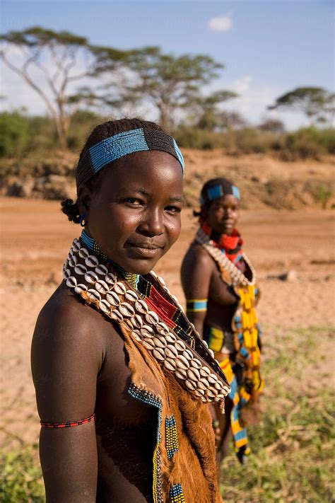 "Portrait Of Women Of The Hamer Tribe, Lower Omo Valley, Southern Ethiopia, Africa" by Stocksy ...