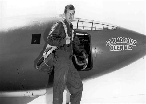 History Pictures of Chuck Yeager - The Man Who Broke The Sound Barrier