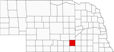 Nebraska County Map - GIS Geography