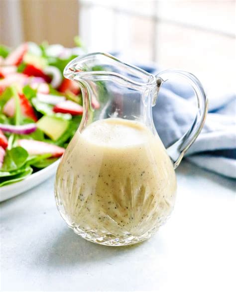 Lemon Poppy Seed Dressing (Addictive!) - Detoxinista