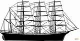 Vintage Sailing Ship coloring Page  Free Printable Coloring Pages sketch template