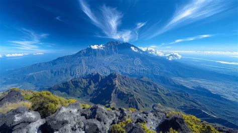 Majestic Panoramic View from Puncak Jaya Summit, Highest Peak in ...