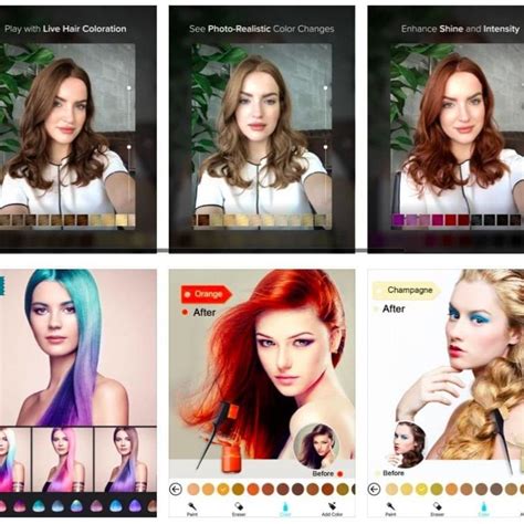 5 Best Apps for Hair Color Change To Use in 2024 - BelleTag