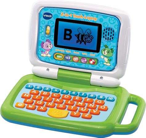 VTech 80-600904 2-in-1 Touch Laptop, Learning Laptop, Multi-Colour: Amazon.co.uk: Toys & Games