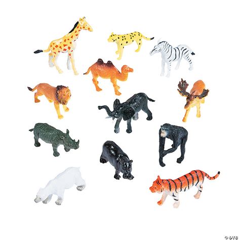 Zoo Animal Action Figures | Oriental Trading