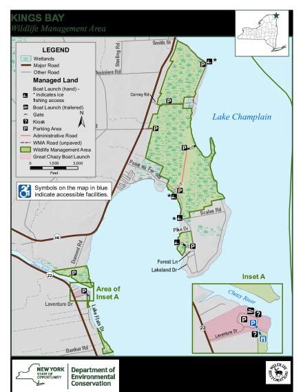 Kings Bay Wildlife Management Area Map - NYSDEC