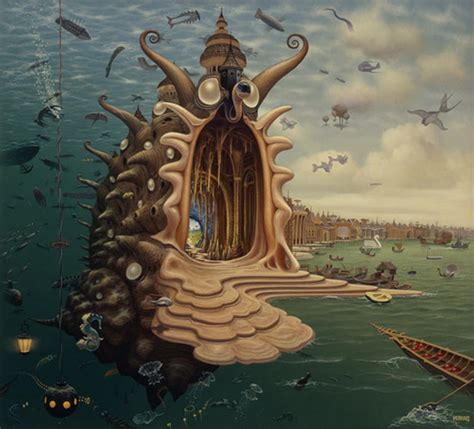 Polish Artist Creates Surreal Paintings Of Dream-Like Worlds | Bored Panda