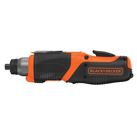 BLACK+DECKER 4-volt Max 1/4-in Cordless Screwdriver (1-Battery and ...