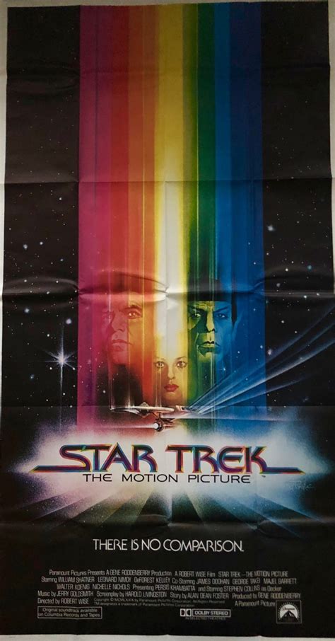 Original Star Trek The Motion Picture Movie Poster - William Shatner