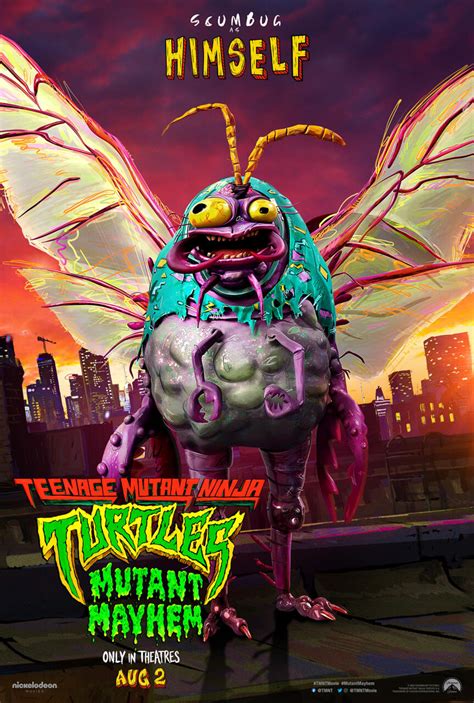 Teenage Mutant Ninja Turtles: Mutant Mayhem Drops 17 Character Posters ...