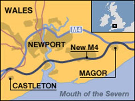 BBC NEWS | UK | Wales | M4 relief road plan unveiled