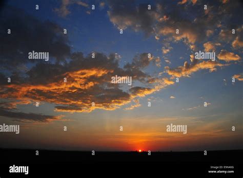 Masai Mara Sunrise Stock Photo - Alamy