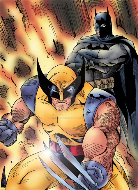 Wolverine and Batman by BIG-D-ARTiZ on DeviantArt