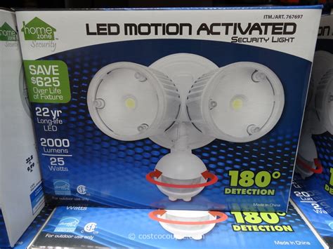 LED Motion Activated Security Light