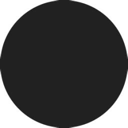 "black circle" Emoji - Download for free – Iconduck