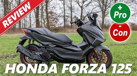 Honda Forza 125 | Review | pros & cons - YouTube