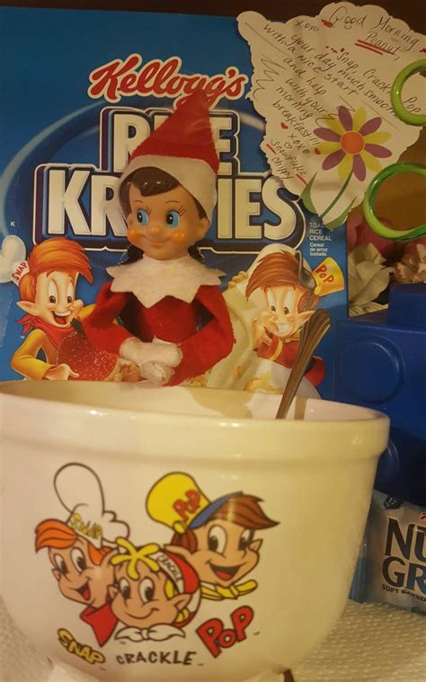 Elf on the Shelf Cereal box LAC 2018 | Frosted flakes cereal box ...