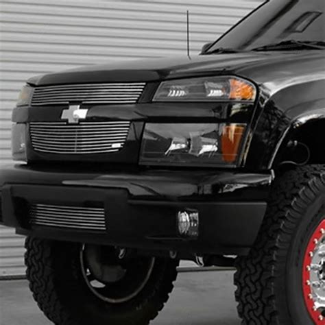 Grillcraft® - Chevy Colorado LS / LT / WT 2006 2-Pc BG Series Polished Billet Grille