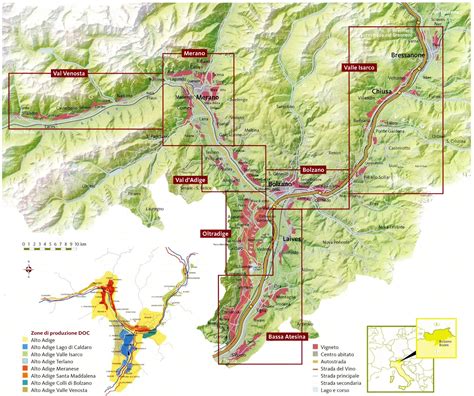 Wine -- Mise en abyme: The Alto Adige (Südtirol) wine region