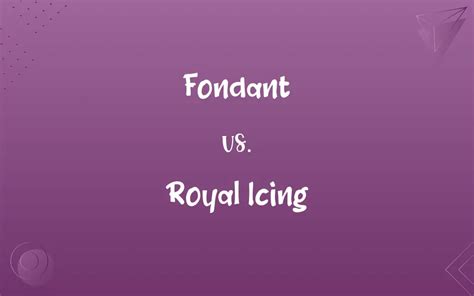 Fondant vs. Royal Icing: Know the Difference