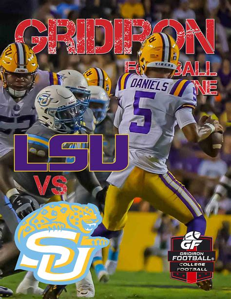 LSU vs Southern University Photo Book by Gridiron Football - Issuu