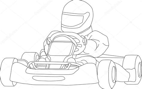 Go kart Stock Vector Image by ©pavelmidi #2742916