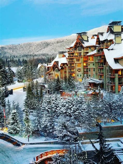 Whistler Hotel & Ski Resort | Village Lodging | Four Seasons Whistler | Whistler village, Ski ...