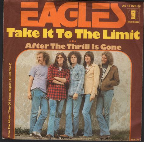 Eagles - Take It To The Limit (1976, Vinyl) | Discogs