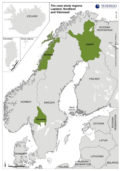 Case study regions: Lapland, V?rmland and Nordland (Map by Julien... | Download Scientific Diagram