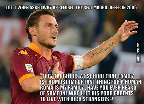 Francesco Totti. Respect. - 9GAG