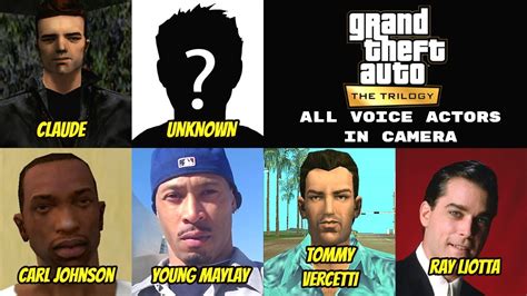 GTA Trilogy All Voice Actors in Camera - YouTube