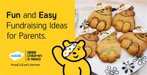 Fun and easy Children in Need fundraising ideas for parents