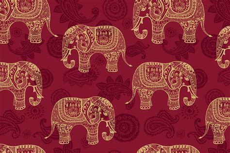 Indian Elephants – Print A Wallpaper