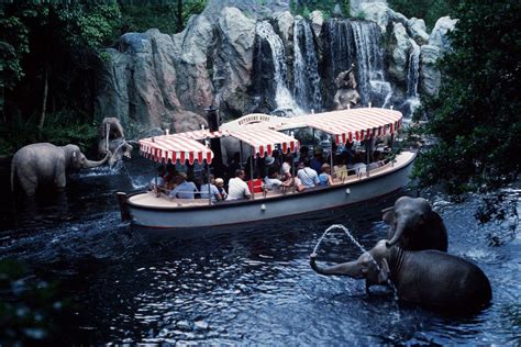 The water in Disney’s Jungle Cruise is dyed brown, green and blue to give a more accurate ...