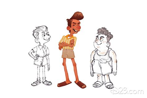 Disney and Pixar’s Luca Concept Art - D23