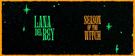 Season Of The Witch - Lana del Rey Single Art on Behance